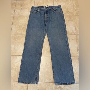 Levi's Men's  505 Regular-Fit Jeans  Size 36/32 - used and stain